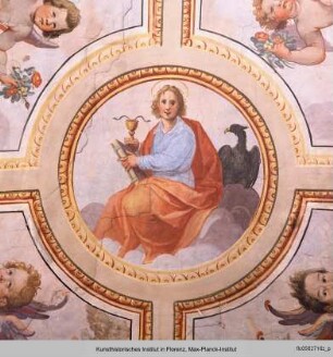 Zyklus mit Szenen aus dem Leben Jesu, den Evangelisten und Engeln : Evangelist Johannes