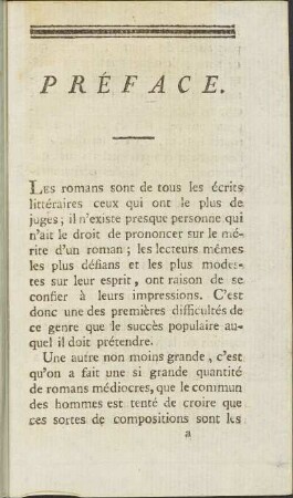 Préface.