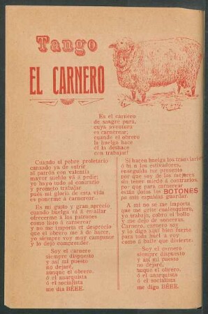 El carnero : Tango