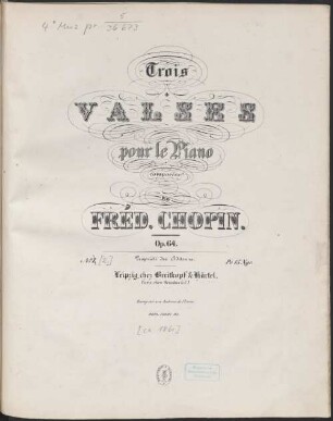 Trois valses pour le piano : op. 64. 2