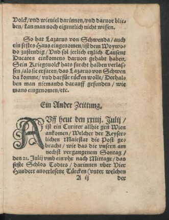 Ein Ander Zeittung.