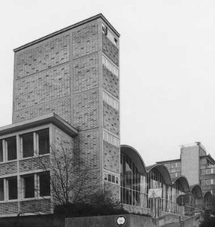 Ehem. Wasserbauhalle der TU Darmstadt; Darmstadt, Rundeturmstraße 1