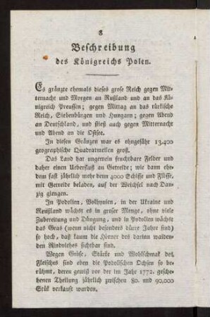 8-24, Beschreibung des Koenigreichs Polen