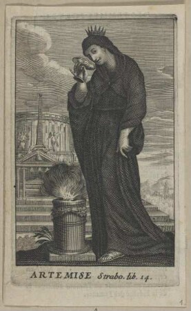 Bildnis der Artemisia II.