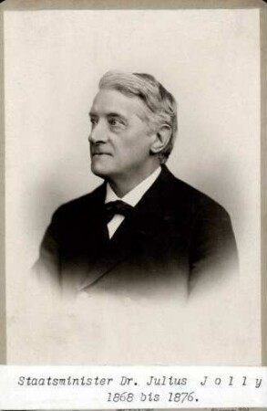 Jolly, Julius, Nationalliberale (spätere Aufnahme)