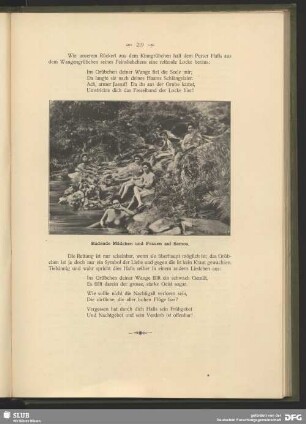 Badende Mädchen und Frauen auf Samoa