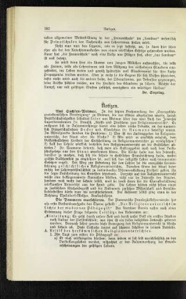 Notizen : aus Sachsen-Weimar ; die Pommern marschieren