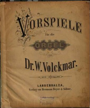 Vorspiele für die Orgel, 2. Opus 204