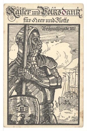 Kaiser und Volksdank für Heer und Flotte. Weihnachtsgabe 1917