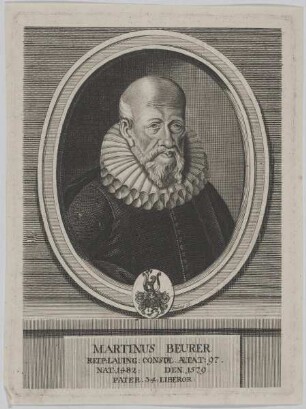 Bildnis des Martinus Beurer