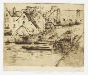 Kanal in Dinan