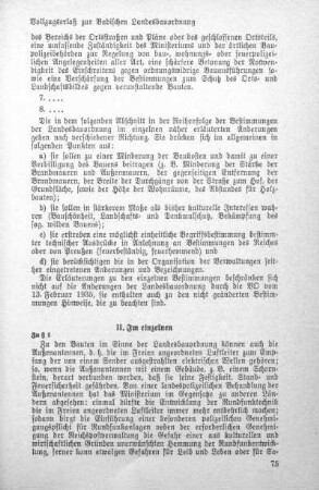 II. Im einzelnen