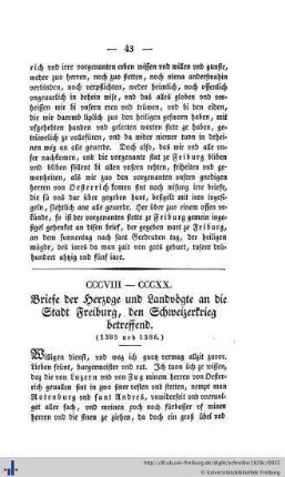 CCCVIII - CCCXX.