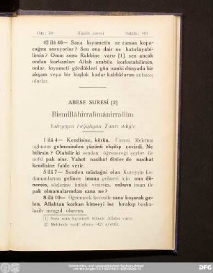 Abese Suresi