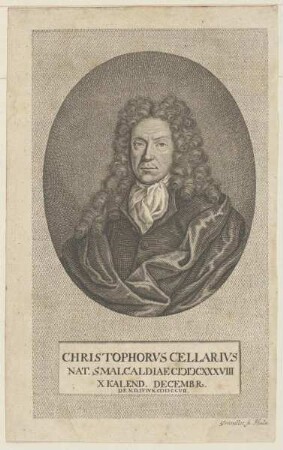 Bildnis des Christophorus Cellarius