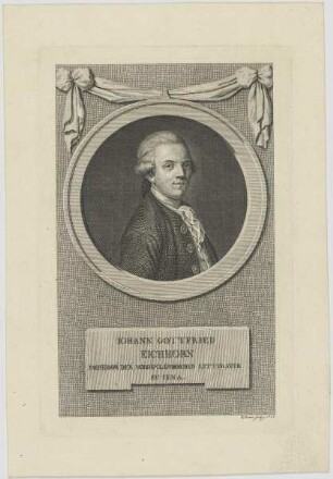 Bildnis des Iohann Gottfried Eichhorn