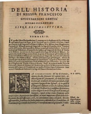 Gli ultimi quattro libri dell' historie d'Italia