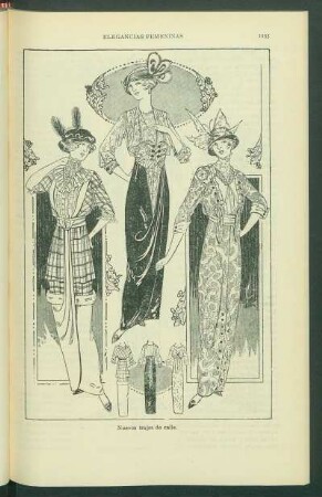Nuevos trajes de calle.