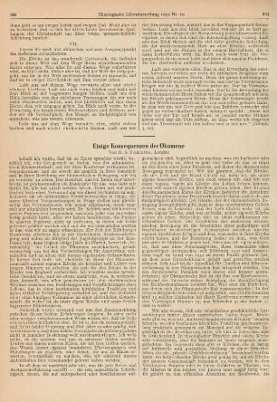 583-590 Einige Konsequenzen der Ökumene