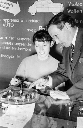 Basel: Autofahrschule im Modell