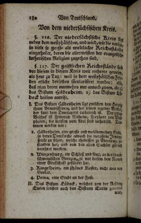 Von dem niedersächsischen Kreis.