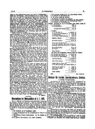 Neuregelung der Ruhegehälter ab 1.7.1923