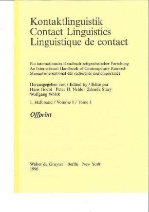 Literaturwissenschaft, Philologie und Kontaktlinguistik