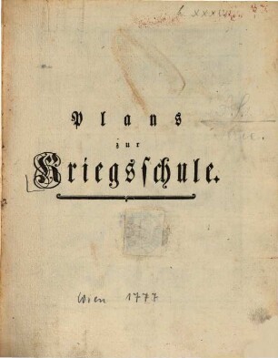 Die Kriegsschule, oder die Theorie eines jungen Kriegsmannes in allen militairischen Unternehmungen : aus den berühmtesten Kriegsbüchern gezogen, und zusammen gesetzet, nebst 76. Plan in Kupfer gestochen, so einem besondern Band ausmachen