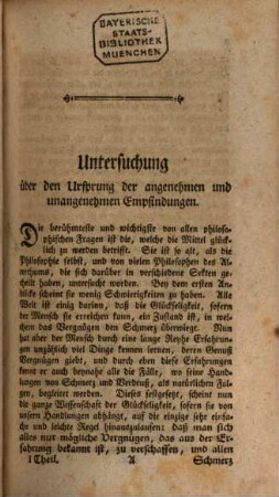 Johann Georg Sulzers vermischte Philosophische Schriften, 1