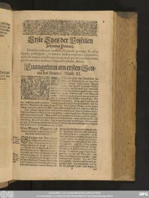 Erste Theil der Postillen Johannis Pomarii.