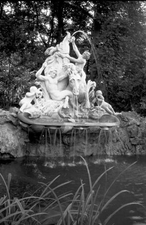 Restaurierung des Seepferdbrunnens im Schlossgarten