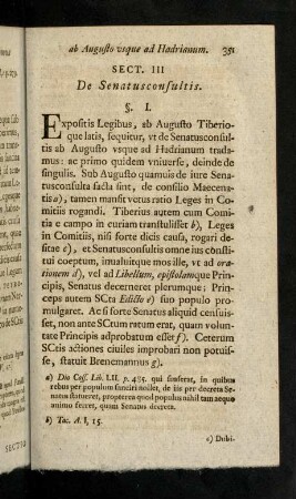 351-377, Sectio III