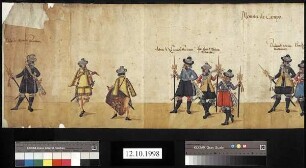 Aufzug des am 30. Juni 1613 gehaltenen Fußtourniers (Teil 2)