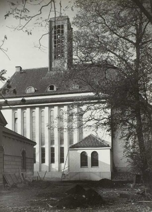 Dresden, Bautzner Straße, Diakonissenhauskirche von Norden