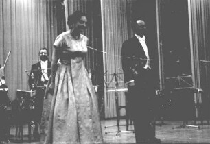 Donaueschingen: Donaueschinger Musiktage; Eva Maria Rogner und Pierre Boulez