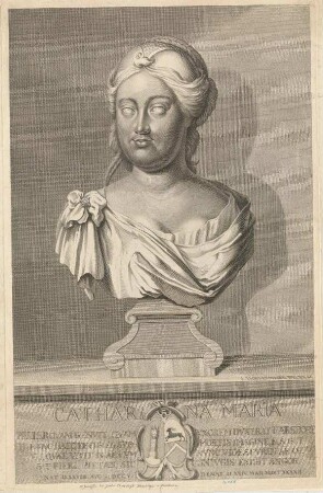 Katharina Maria Harsdörffer, geb. Peller; geb. 28. August 1705; gest. 24. Mai 1742