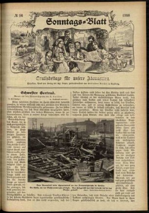 Ausgabe vom Sonntag, den 16. April 1916.