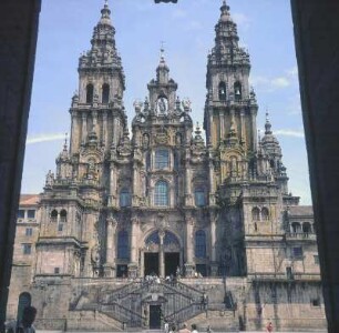 Santiago de Compostela. Kathedrale. Westportal