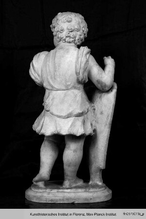 Pendants zwei Puttenfiguren mit Wappen für das Grabmal des Bischofs Gabriel - Reggistemma per la tomba del vescovo Lorenzo Gabriel