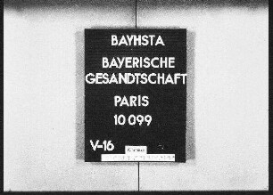 Thomann, Jakob, Lederhändler in Paris, auf Veranl. von Elisabeth Koehler in Asselheim