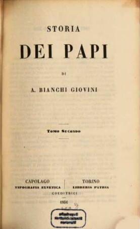 Storia dei Papi, 2