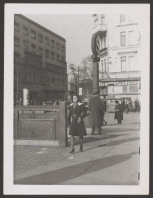 Ansichtskarte Askanischer Platz, Ecke Anhalter Straße