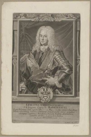 Bildnis des Ernestvs Christophorvs de Manntevffel