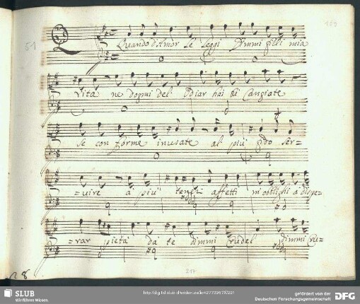 Recitativo: Quando d'amor le leggi