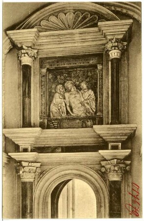 Meißen. Dom - Georgs-Kapelle - Portal-Relief