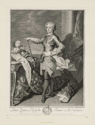 Louis Quinze Roy de France et de Navarre