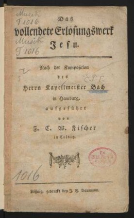 Das vollendete Erlösungswerk Jesu