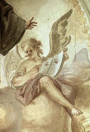 Mittelbild: Verherrlichung des heiligen Ulrich