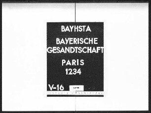 Papius, Karl Heinrich Freiherr von, Legationssekretär, Zollvergünstigungen für Verbrauchs- und Gebrauchswaren
