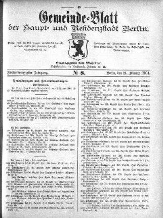 1901,8: No. 8, 24. Februar 1901